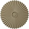 Ekena Millwork Shakuras Ceiling Medallion (For Canopies up to 5 3/4"), Hand-Painted Gobi Desert, 33 7/8"OD x 2"P CM34SHGDF - alternate 1